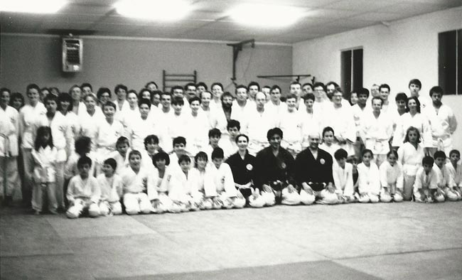 Stage dirigé par Maître Chinen à Périgueux en 1990